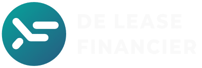 de lease financier gradient white outline 400x136