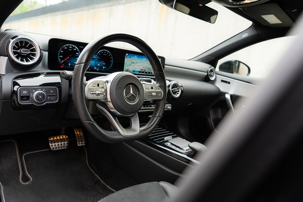 mercedes benz a klasse interieur
