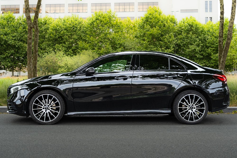 mercedes benz a klasse zijkant